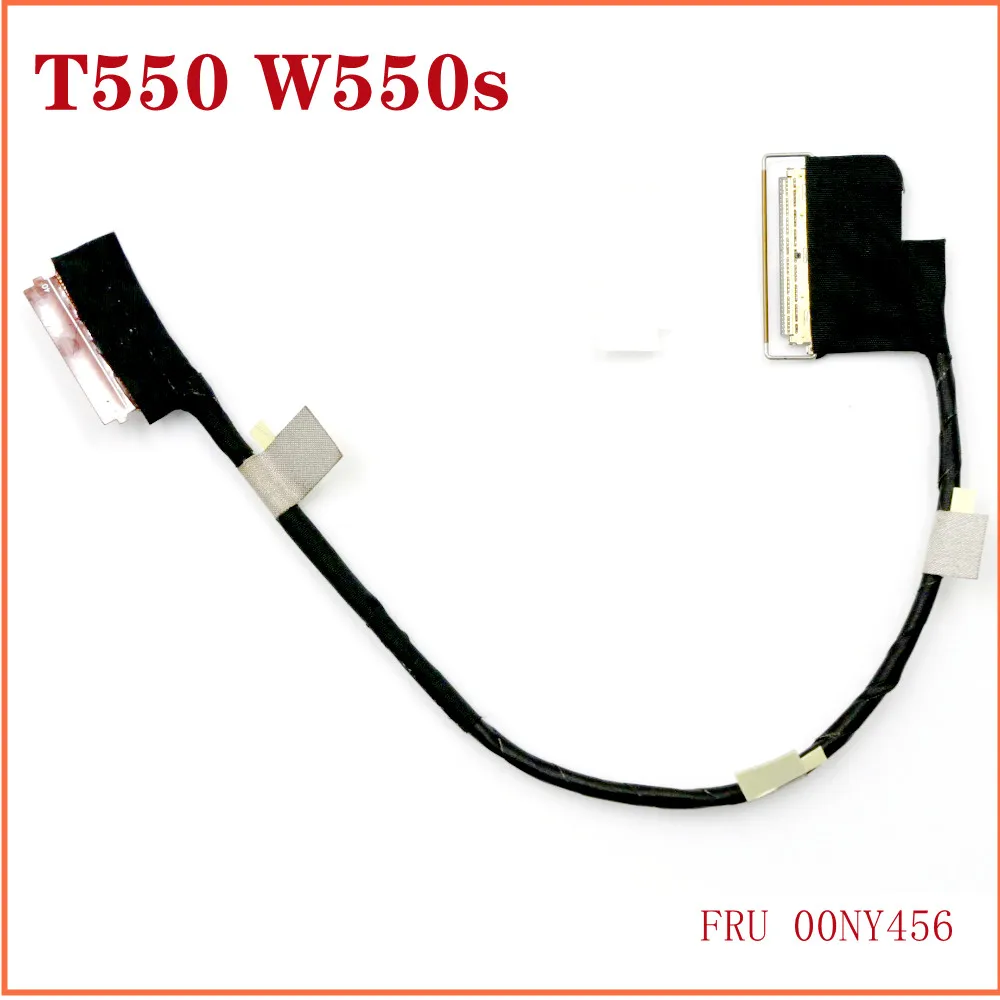 For Lenovo ThinkPad T550 W550s Laptop eDP LCD Cable Touch Screen 2880*1620 3K 40Pin FRU 00NY456