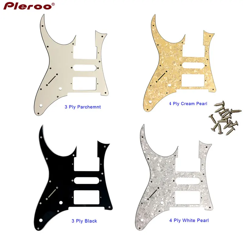 

Pleroo Custom Electric Guitar Parts - For Left Handed MIJ Ibanez RG 350DX Guitar Pickguard Pickup Scratch Plate HSH Humbucker