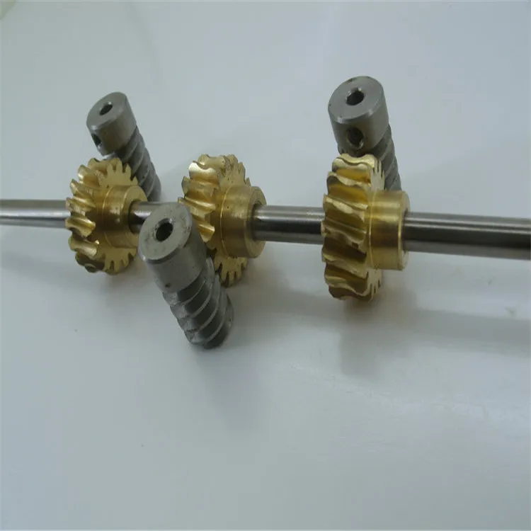 

1 Model Worm Gear Ratio 1:8 High Torque Reducer Gear Box Model Steering Gear Telescopic Lifting Device