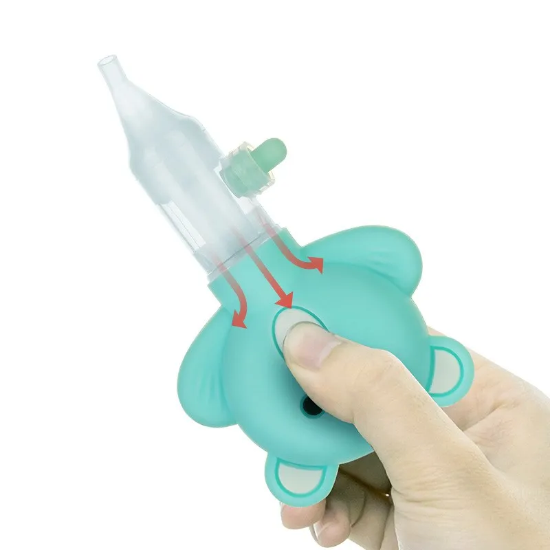Newborn Baby Safety Nose Cleaner Baby Care Vacuum Suction Nasal Snot Nose Cleaner Mucus Runny Aspirator Inhale Kids Healthy Care