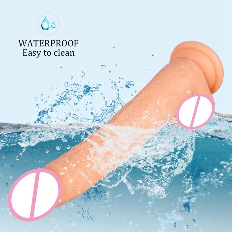 Super Huge Dildo Thick Giant Realistic Dildo Anal Butt With Suction Cup Big Soft Penis Sex Toy For Women 30.5*5Cm