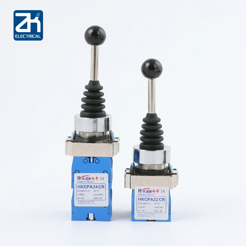 

good quality Cross switch XD2 HKC-PA24CR / PA14CR four-way PA22 PA12 two-way Self-resetting / self-locking