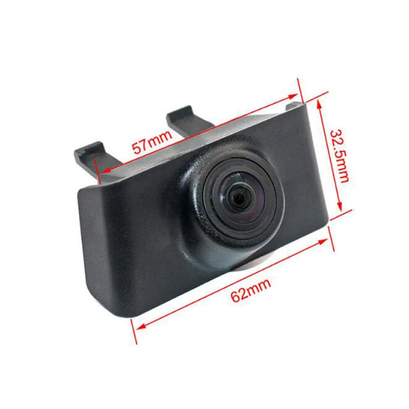 CCD Front View Logo Parking Camera For Hyundai IX25 Santafe 2012 2013 2014 2015 Installed Under Car Logo Waterproof Night Vision