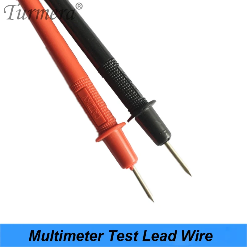 Turmera 1 paio portatile 1000V 10A cavo penna cavo universale 70cm multimetro digitale Test per misuratore di tensione Test aghi