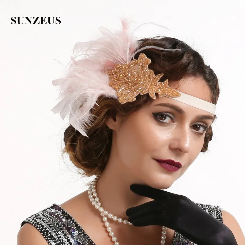 Vrouwen Christams Hoofddeksels Dazzling Kralen Shiny Bruiloft Haar Accessoires 2020 Nieuw Hoofdband Night Party Hoofd Stuk BQ017