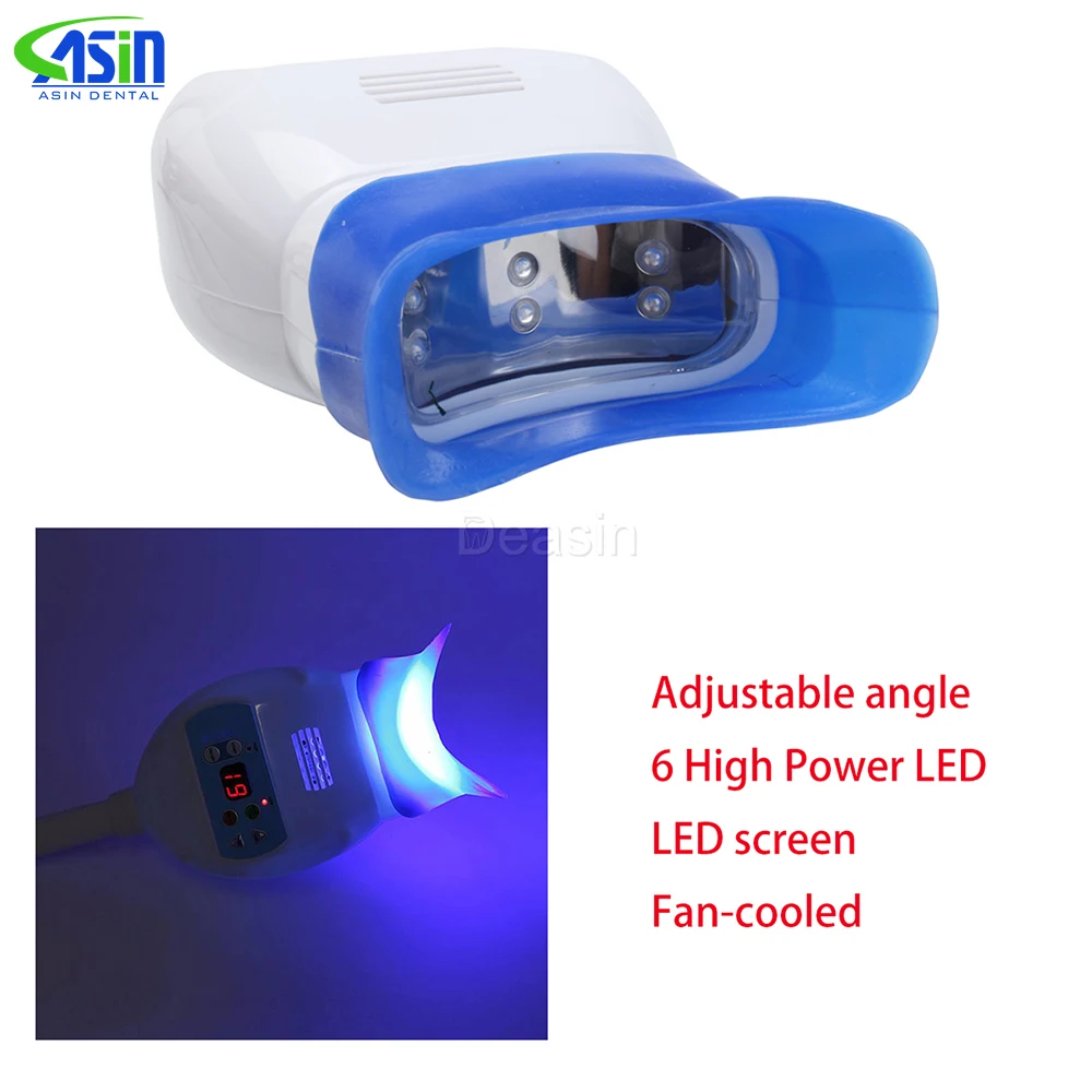 Good Quality New Dental LED Lamp Bleaching Accelerator System Use Chair Dental Teeth Whitening Professional Machine + 2 Goggles