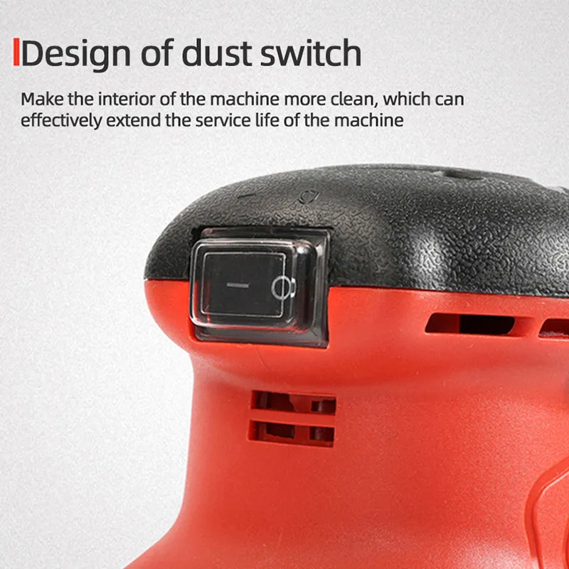 240W Sander เครื่อง Polisher เครื่องขัดงานไม้เครื่องมือกระดาษทรายสำหรับไม้โลหะพลาสติก