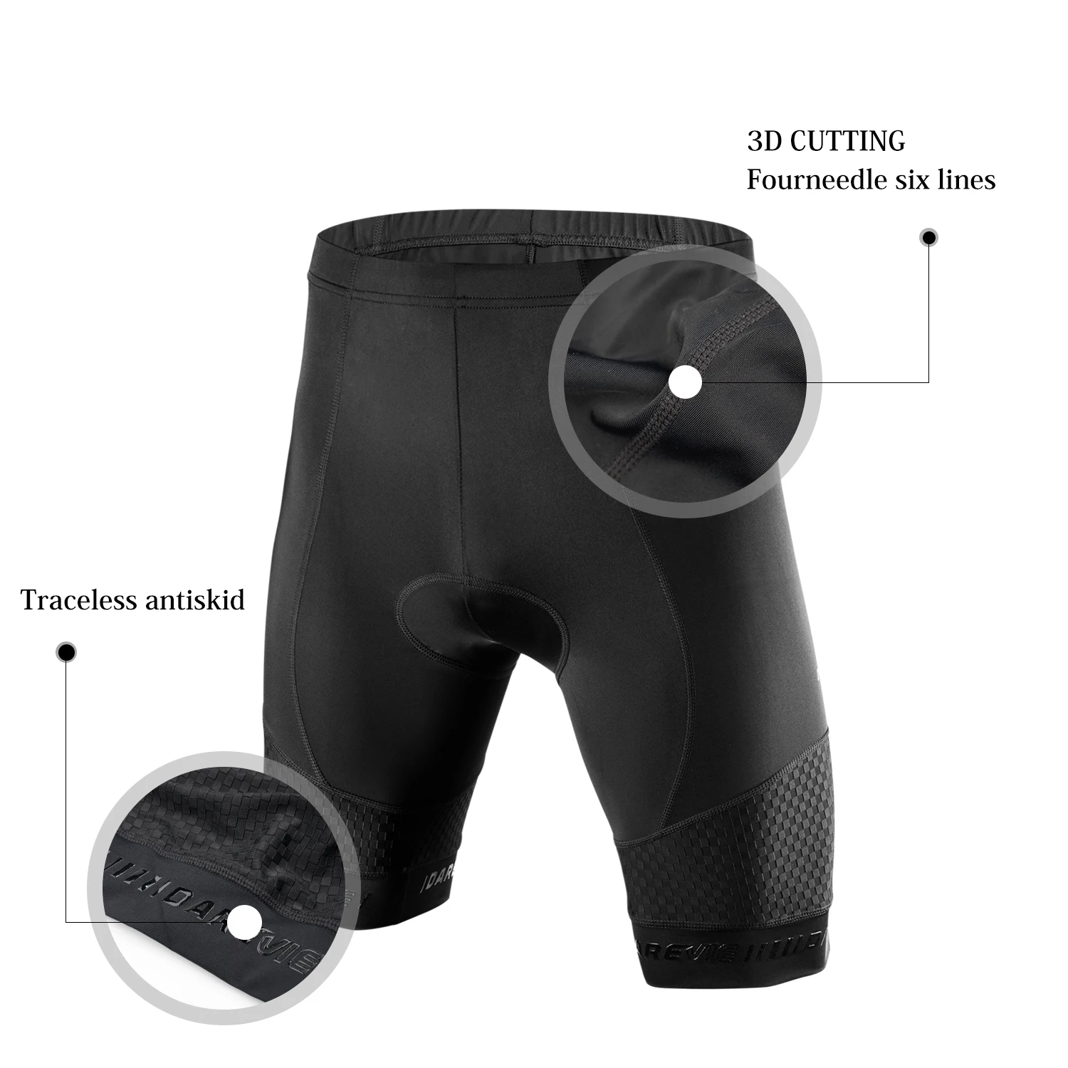 DAREVIE Men's Cycling Shorts 3D Gel Pad PRO Level Cycling Shorts 6H Ride Men's Cycling Bretelle Ciclismo Shorts MTB Road Cycling - Image 6