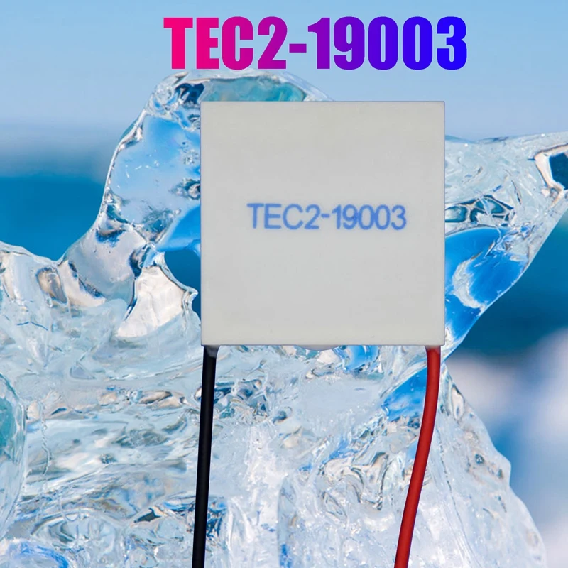 TEC2-19003 termoelétrico cooler peltier 30x30mm 19003 elementos duplos módulo eletrônico folha de refrigeração