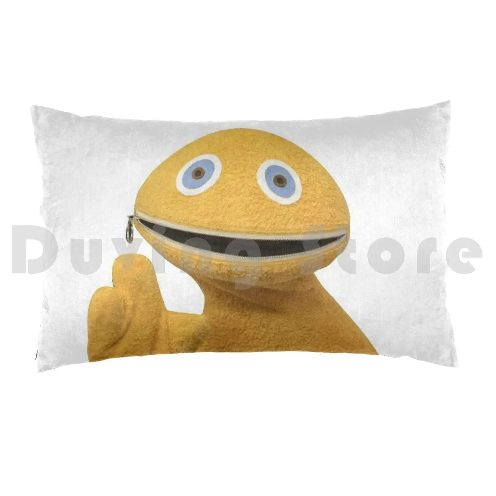 Pillow case Rainbow Zippy Big Mouth-Zippy From Rainbow-Classic Uk-Zippy-Zippy-Zippy The Legend Print