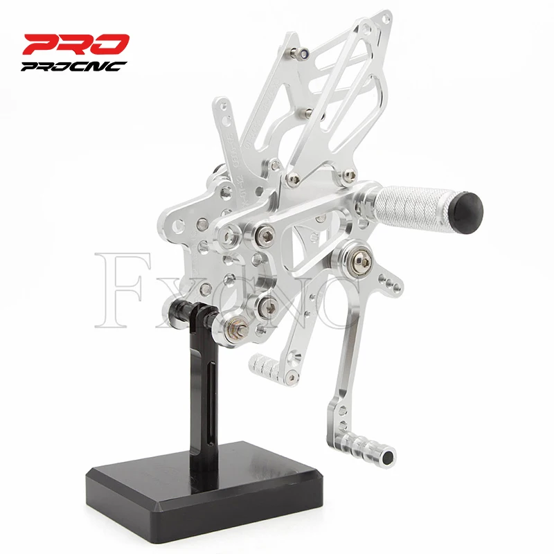 

For Honda CBR1000RR 2004-2007 Motorcycle Rearset Footpeg Footrest Aluminum Adjustable Pedal Rearset Motor Pedals Foot Peg New