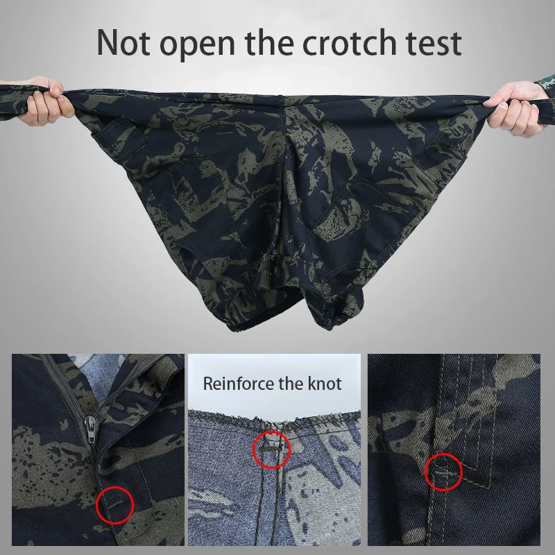 Labor Insurance Overalls Men\'s Camouflage Training Outdoor Sports Welder Pastoral Wear-resistant Jacket Pants Suit