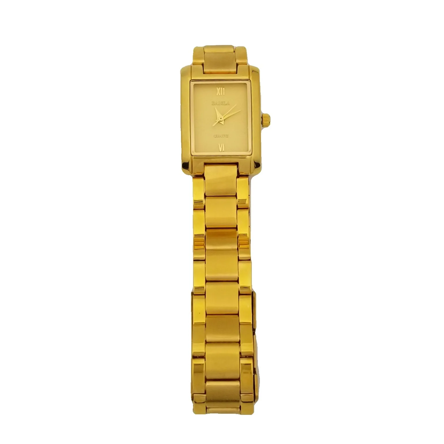 24k Thick Plated Decorations Gold Placer Watches Fashion Retro Trend New 2021 Ladies Watch women gold watches luxury fashion