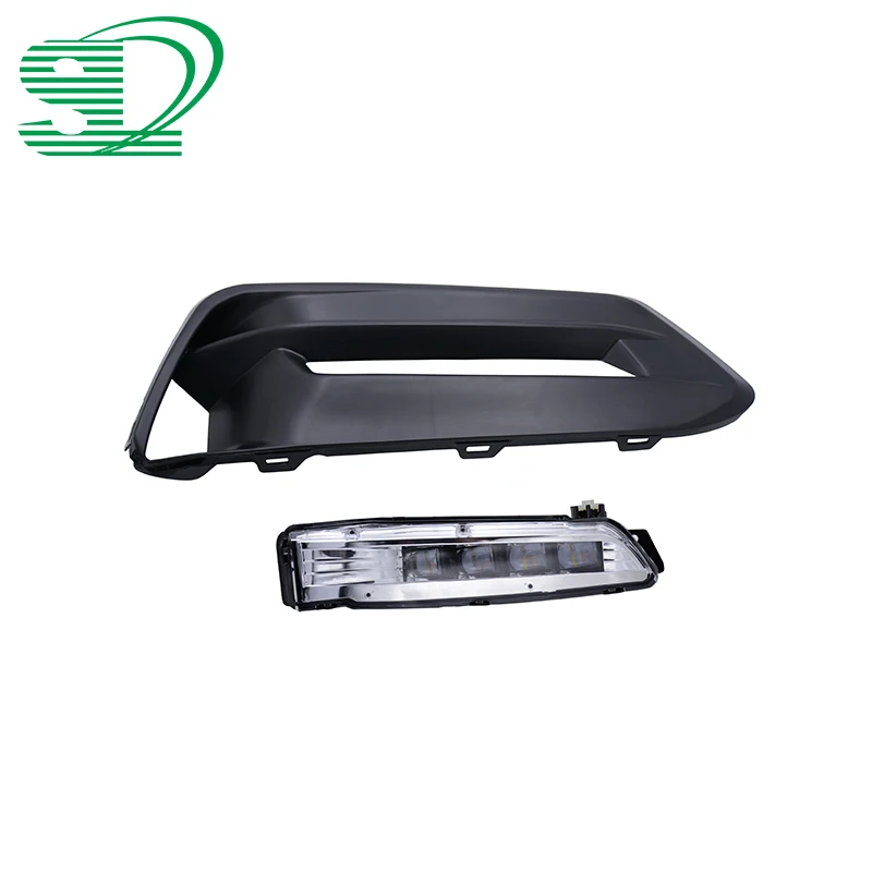 1Set Right Side Front Driving Light Lamp LED Fog Light Lamp & Cover Bezel Kit Fit For Honda Accord 2018-2020