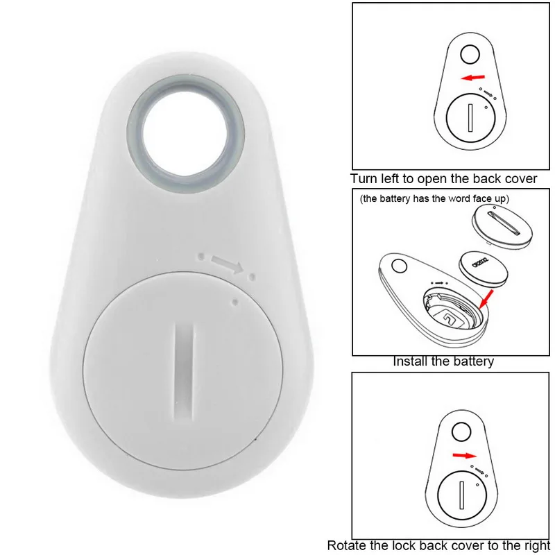 GPS Tracker for Dogs Cats Pet Kids Smart Gps Car Tracker Spy Gadgets Keychain Key Finder Anti Lost Alarm Positioning Tracker