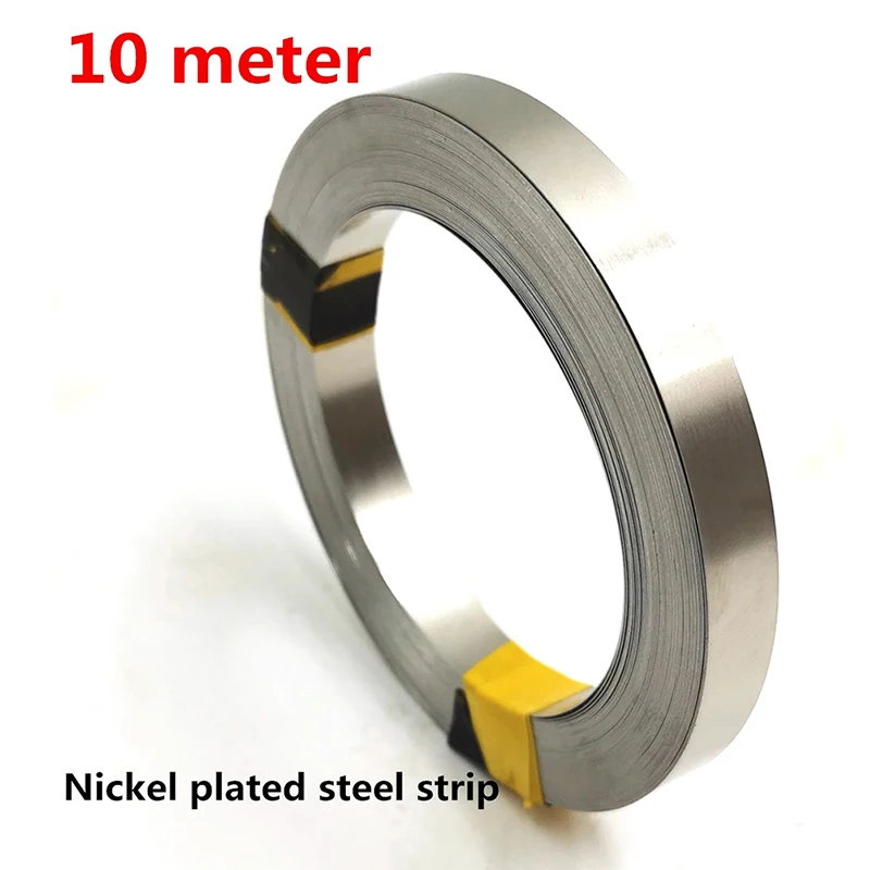 10m 18650 Li-ion Battery Nickel Sheet Plate Plated Steel Belt Strip Connector