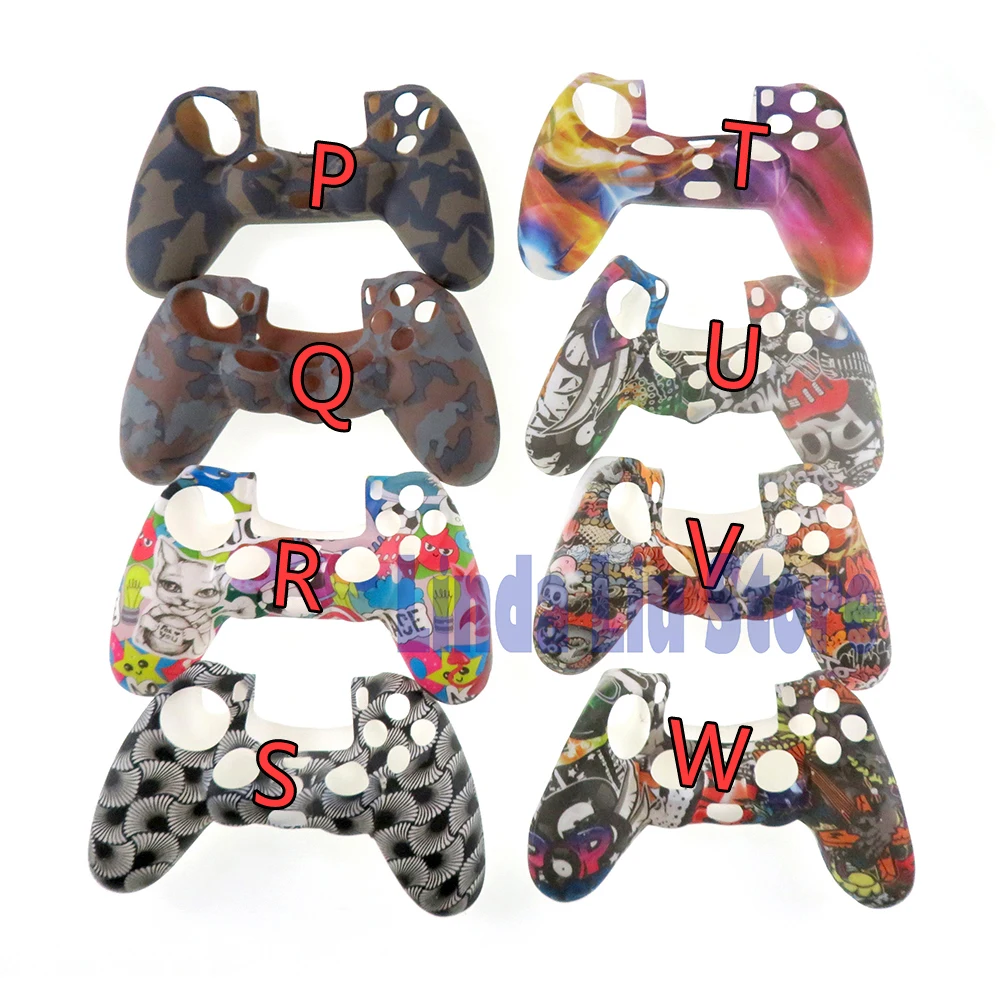 

10pcs Colorful Non-slip Soft Silicone Protective Skin Cover Case for PS4 PS4 PRO Game Controller Hot sale