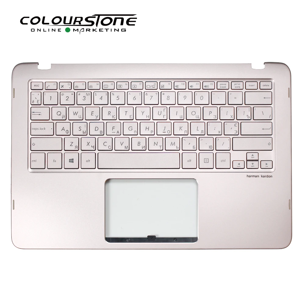 Tastiera UA per Asus Zenbook UX360 UX360U UX360UA Q324UAK Q324U Q324UA custodia per tastiera superiore per Laptop ucraina