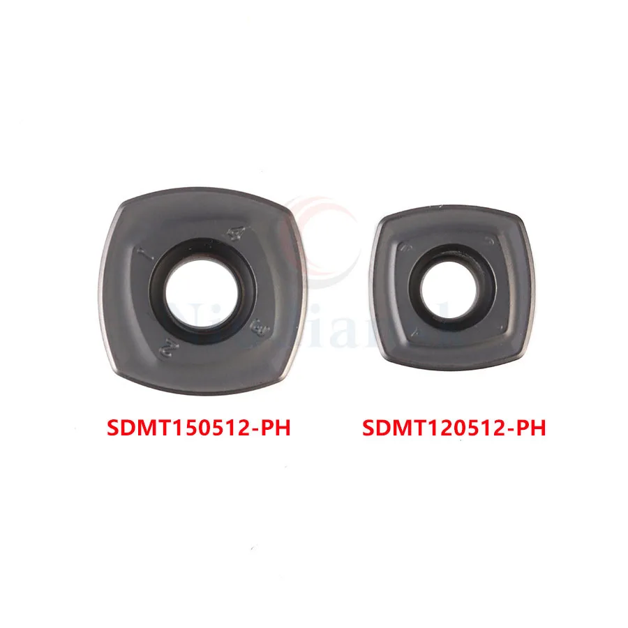 SDMT120512-PH SDMT150512-PH LF6018 Inserto In Metallo Duro Fresatura Inserto Fresa CNC Tornio Utensile Da Taglio di Fresatura, per In Acciaio Inox