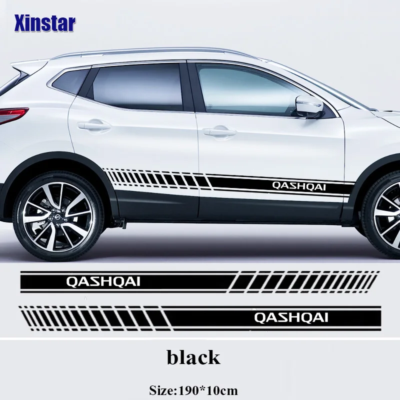 

Наклейки для кузова автомобиля Nissan QASHQAI, 2 шт.