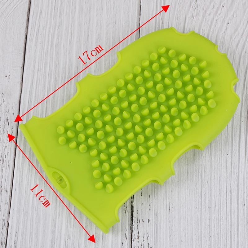 1Pc Massage bath towel silicone bath brush Skin Clean Silicone Bath Brushes Shower Gloves Bath Scrub Remover Body Exfoliating