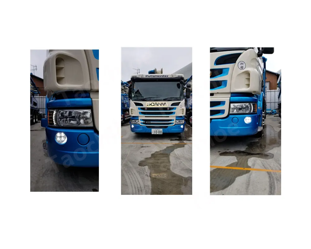 1pair RH +LH For Scania 5 Front Fog lights Assembly For Scania DRL lamp G440 G450 P410 R450 P380 Fog Lights OEM:2127431 1931613