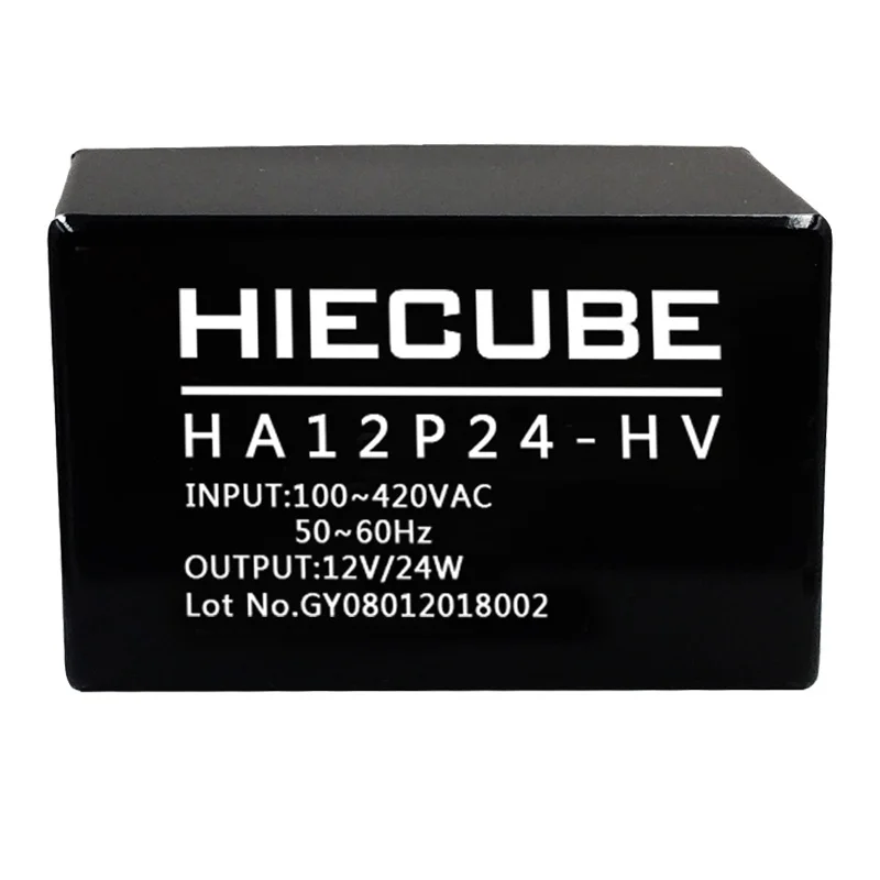 New Three-phase four-wire wide voltage input ACDC power module 380V high voltage 12V24W switching power supply