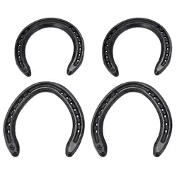 Steel Durable Front Rear Horseshoe Lightweight Nails For Horse Foot Tournament Games Horse Racing Equipment Training Equestrian