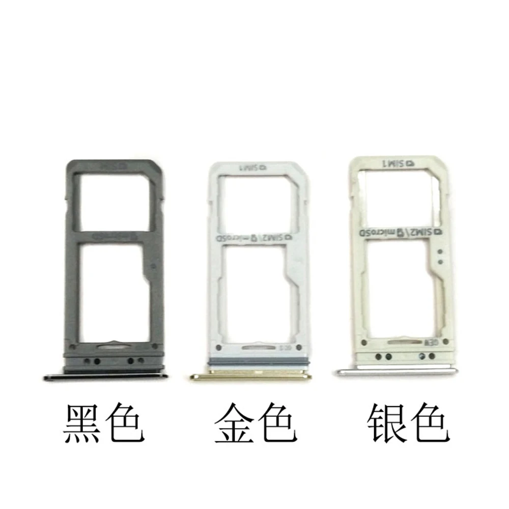 

SIM Card Tray For Samsung Galaxy S8 G950F S8 Plus SD Card Reader Slot Socket Holder Flex Cable Micro SD Card Tray