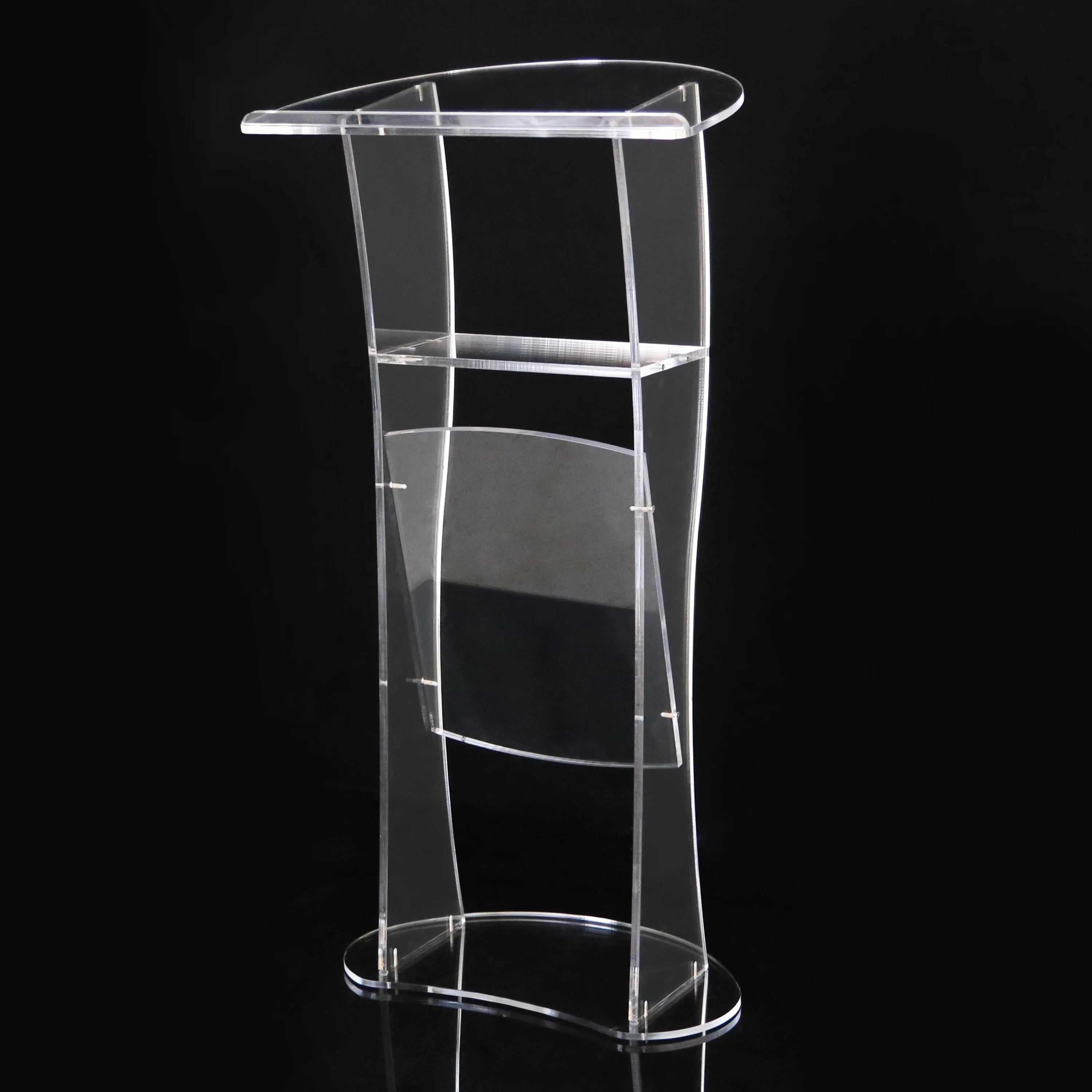 Acrylic Crystal Podium Plexiglass Pulpit School Church Lectern Acrylic Podium Plexiglass Pulpit School Church Lectern