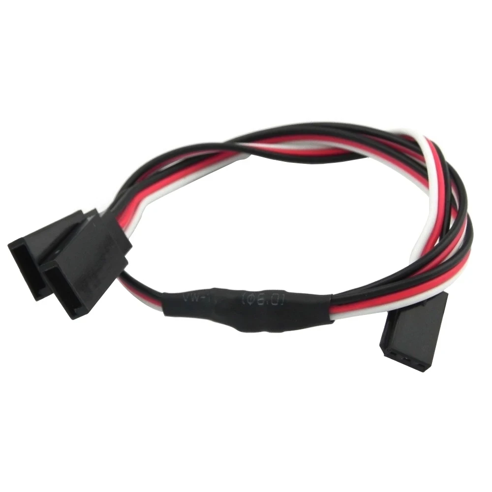 5pcs/lot 100/150/200/300/500mm Servo Extension Cord Wire Cable Y Extension Cord Wire Lead JR Futaba for RC Car Helicopter Servo