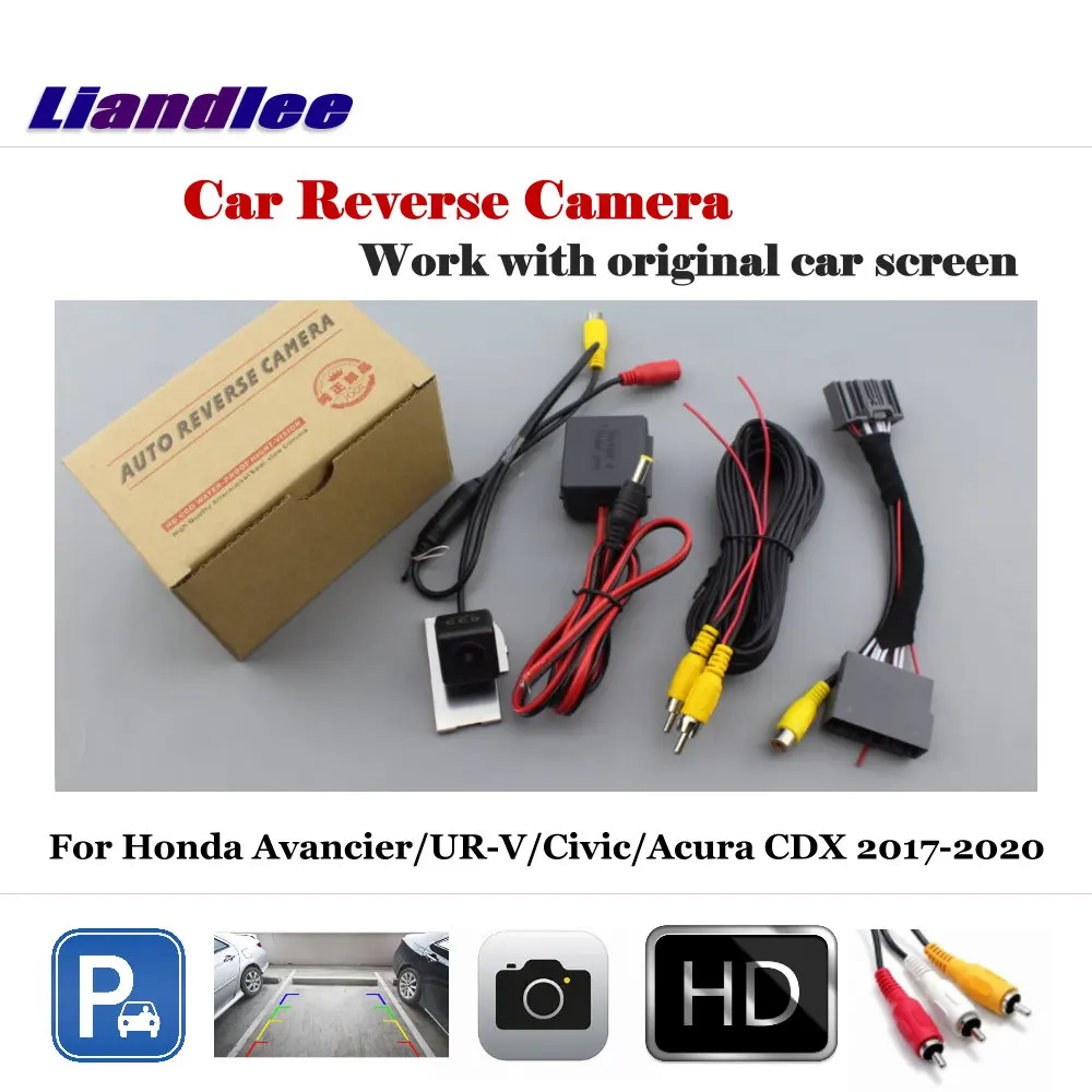 

For Honda Avancier/UR-V/Civic 2017-2024 Original Display Reverse Image Car Rear View Camera Auto Parking Accessories HD CCD CAM