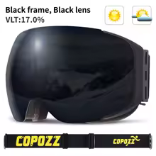 Black goggles only