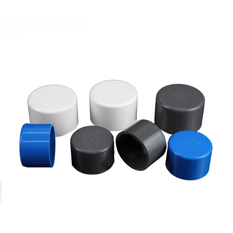 

2pcs 20-63mm PVC Pipe Plug Round Tube Insert Stoppers For Garden Irrigation Aquarium Water Pipe Connectors Hardware Fittings