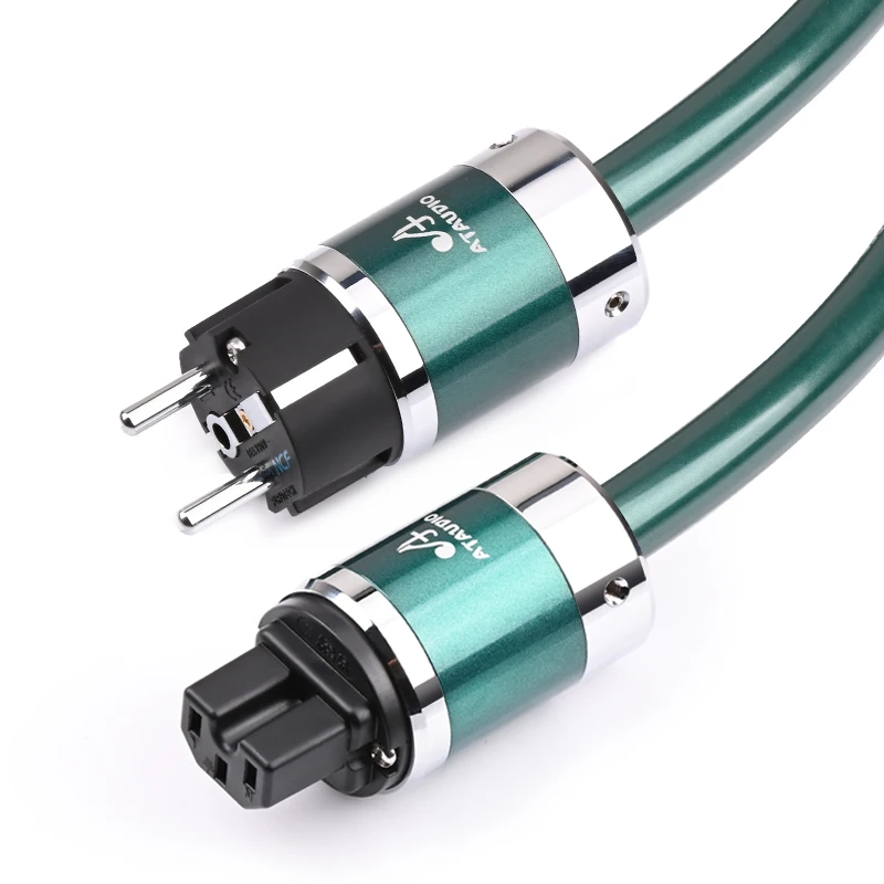 ATAUDIO Hifi Power Kabel Hohe Qualität OCC Kupfer EU UNS AU Power Kabel Für CD Decoder und Rohr Verstärker 5