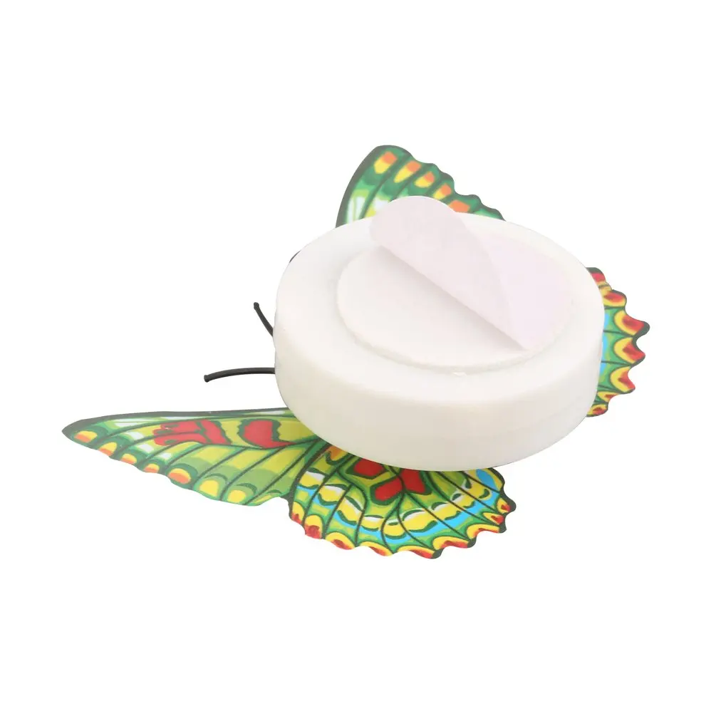 5Pcs Butterfly LED Light Self-Adhesive LED Wall Lamp Colorful Changing Night Light Wall Sticker Atmosphere Lighting Random Color