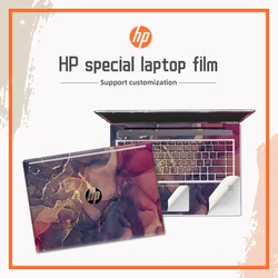 Autocollant en marbre pour ordinateur portable HP Envy X360/Pavilion 14 15/14S dk/ 14s dq/15 da/HP 440 G6