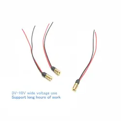 650nm 5mw Adjustable Red Dot Size Laser Module Diameter 6mm Positioning Laser Head Industrial Wide Voltage