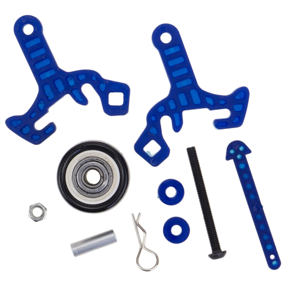 1set High Speed Wheelie Bar Anti-roll Wheel for 1/10 RC Scale HSP 94108 94111 94188 RC monster Car Accessory