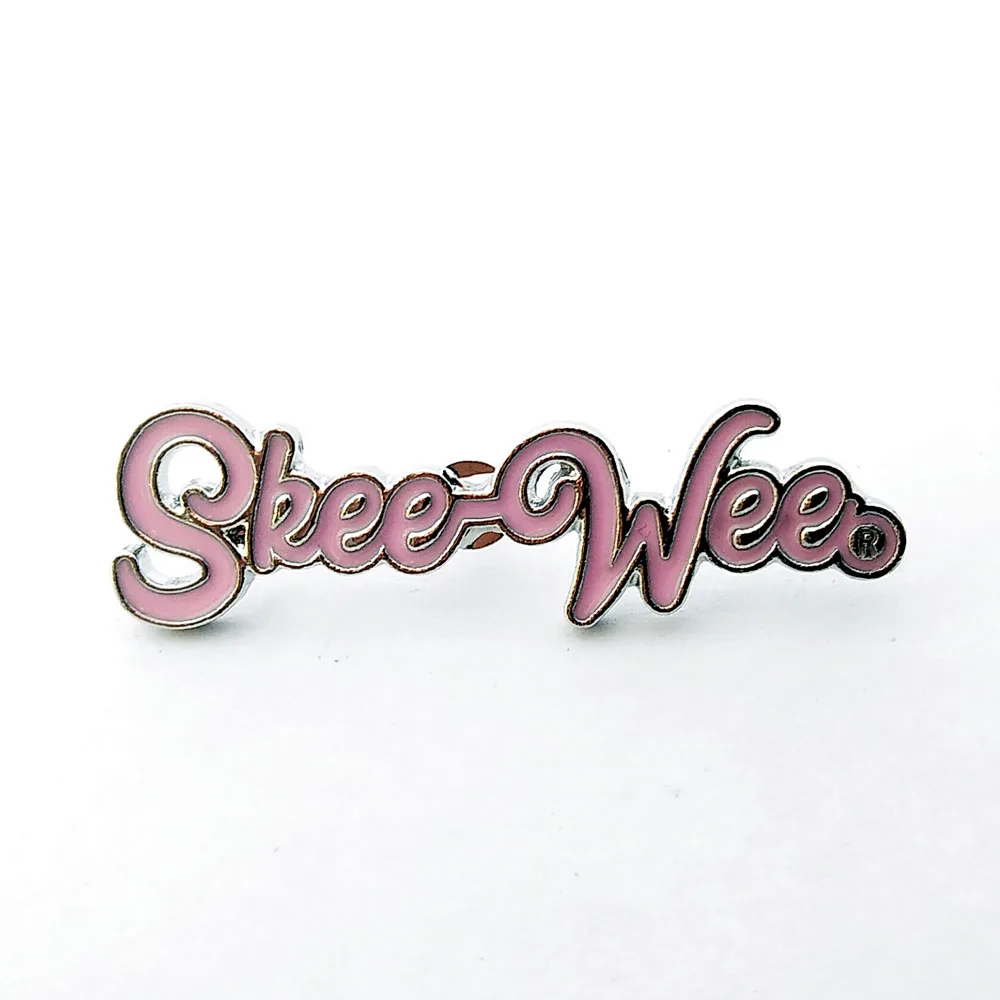 Custom Design Drop Ship Greek Sorority PRETTY GIRL Pink Green Ivy Brooch Lapel Pin