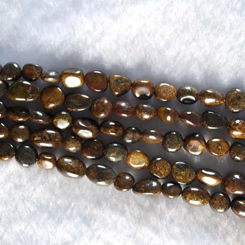 Natural Bronzite Stone For Jewelry Making Round Loose Spacer Beads Diy Bracelet Necklace Charms Accessories