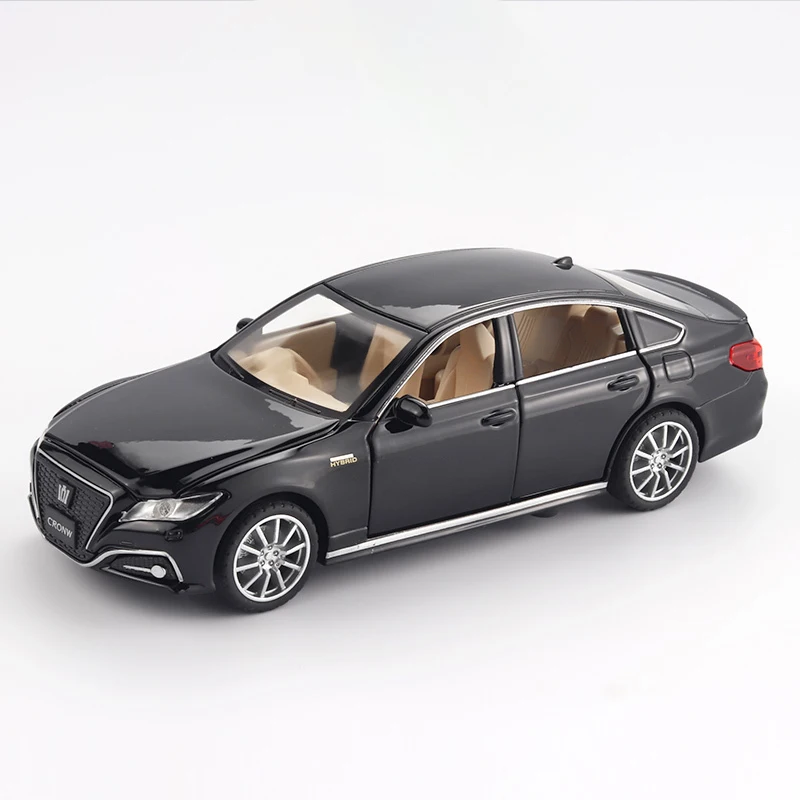 1:32 CROWN Car Model Sound and light Alloy Die Cast Classic Luxury
