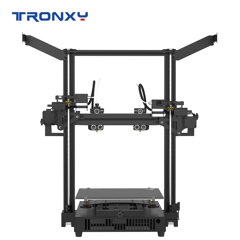 Imagem -04 - Tronxy Gemini s Idex Impressora 3d Multicolorido Cor Cabeça Independente Dupla Extrusora Grande Fdm Espelho Cópia Impressão 3d