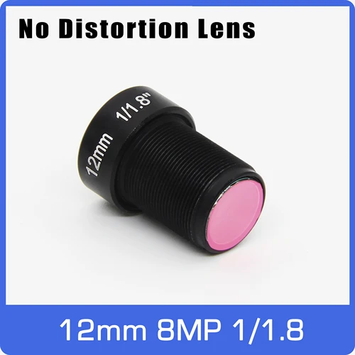 4K M12 vista de larga distancia sin lente de distorsión 12mm 1/1,8 para DJI Runcam Drone UAVS o SJCAM Xiaomi Yi Gopro Eken Cámara de acción