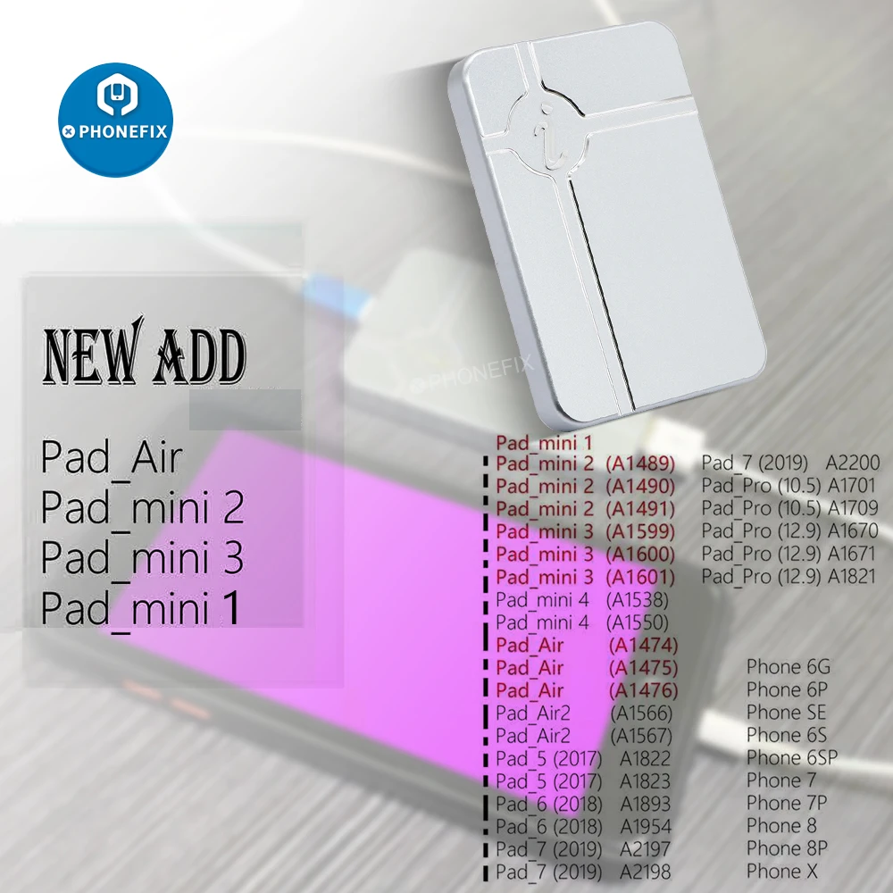 

iBox No Disassembly Required HDD Reading Writing Change Serial Number for IPHONE 6/6P/6S/6SP/7/7P/8/8P/X Programming for ipad