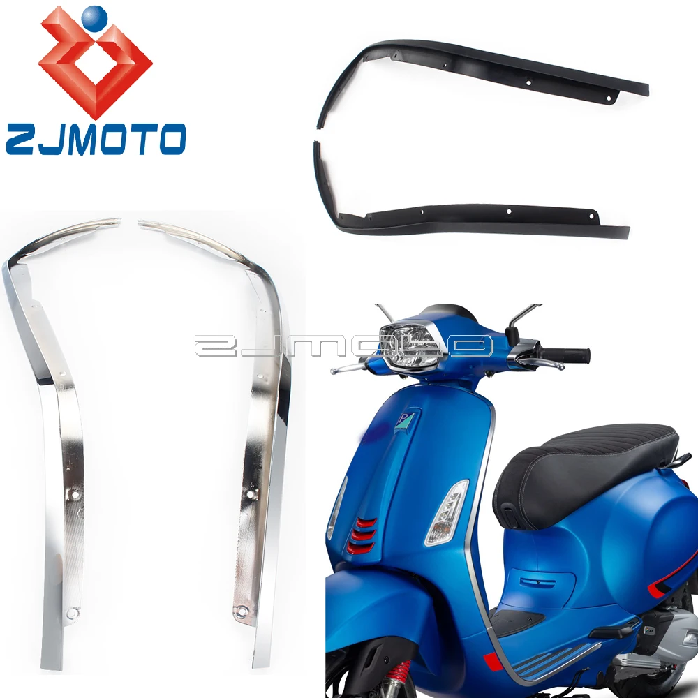 For SPRINT 150 Sprint150 Motorcycle Accessories Upper Lining Shield Scooter Footrest Pedal Side Cover Plastic Trim Strip Cover