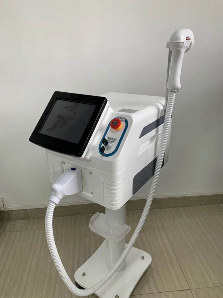 2020 Newst 808nm diode laser fast skin rejuvenation hair removal painless high power cooling system beauty salon machine