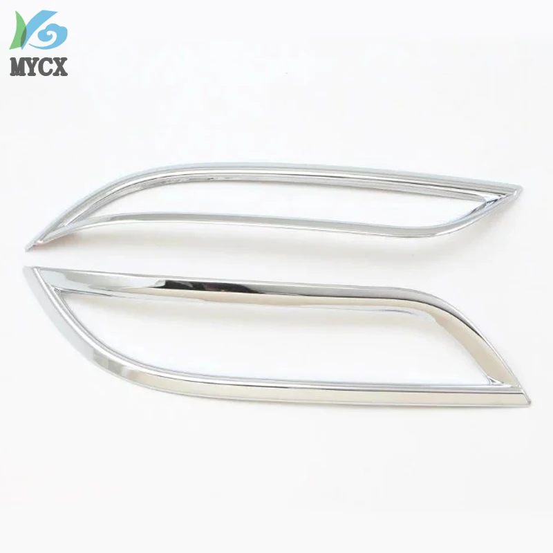 For KIA KX7 2017 ABS Chrome Car Rear Tail Light Fog Lamp Light Decoration cover Trim Car Styling