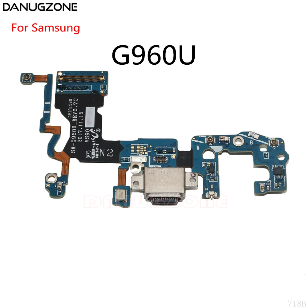 USB Charging Port Connector Charge Dock Socket Jack Plug Flex Cable For Samsung Galaxy S9 G960F G960U G9600 S9+ Plus G965F G965U