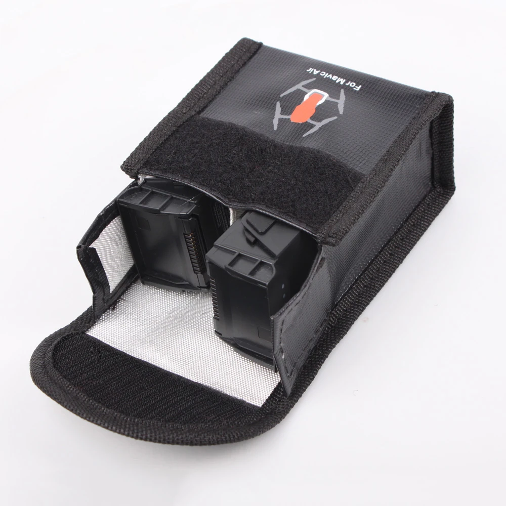 Lipo Safe Bag For DJI Mavic Air Battery Portable Safety Fireproof Bag Fire Retardant Badiatio Case for DJI Mavice Air Bateria